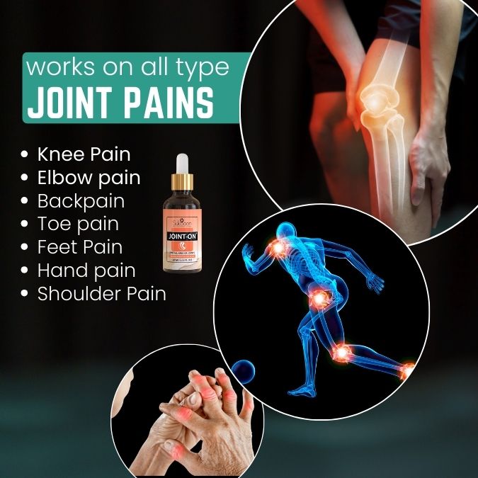 Joint On - India’s Best Pain Relief Oil | For Joints, Knee & Back Pain | Recommend by Doctors