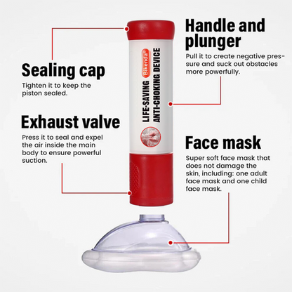Bikenda® PROMAX Life-Saving Anti-Choking Device